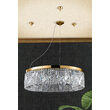 Lustra moderna cristal alama Aur 24k 8xE14/40W, Ring LU 2408/8/80 Gold Orion
